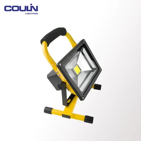 Waterproof IP65 30W 50W LED Floodlight Portable SpotLights Rechargeable Outdoor Emergency light