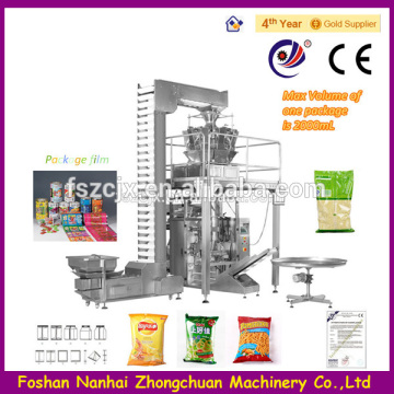 automatic sachet packaging machine for chickpea with factory support