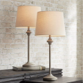 Country Cottage Buffet Lamp Set Bedroom