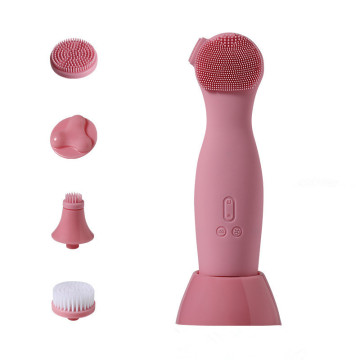 Silicone Vibration And Mini Rotating Cleaner Deep Pore