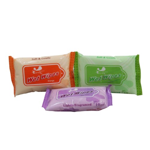 Soins personnels à lingettes parfumées