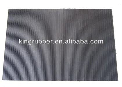Rubber badminton sports floor mat