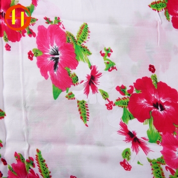 Famous brand soft korean chiffon printed fabric