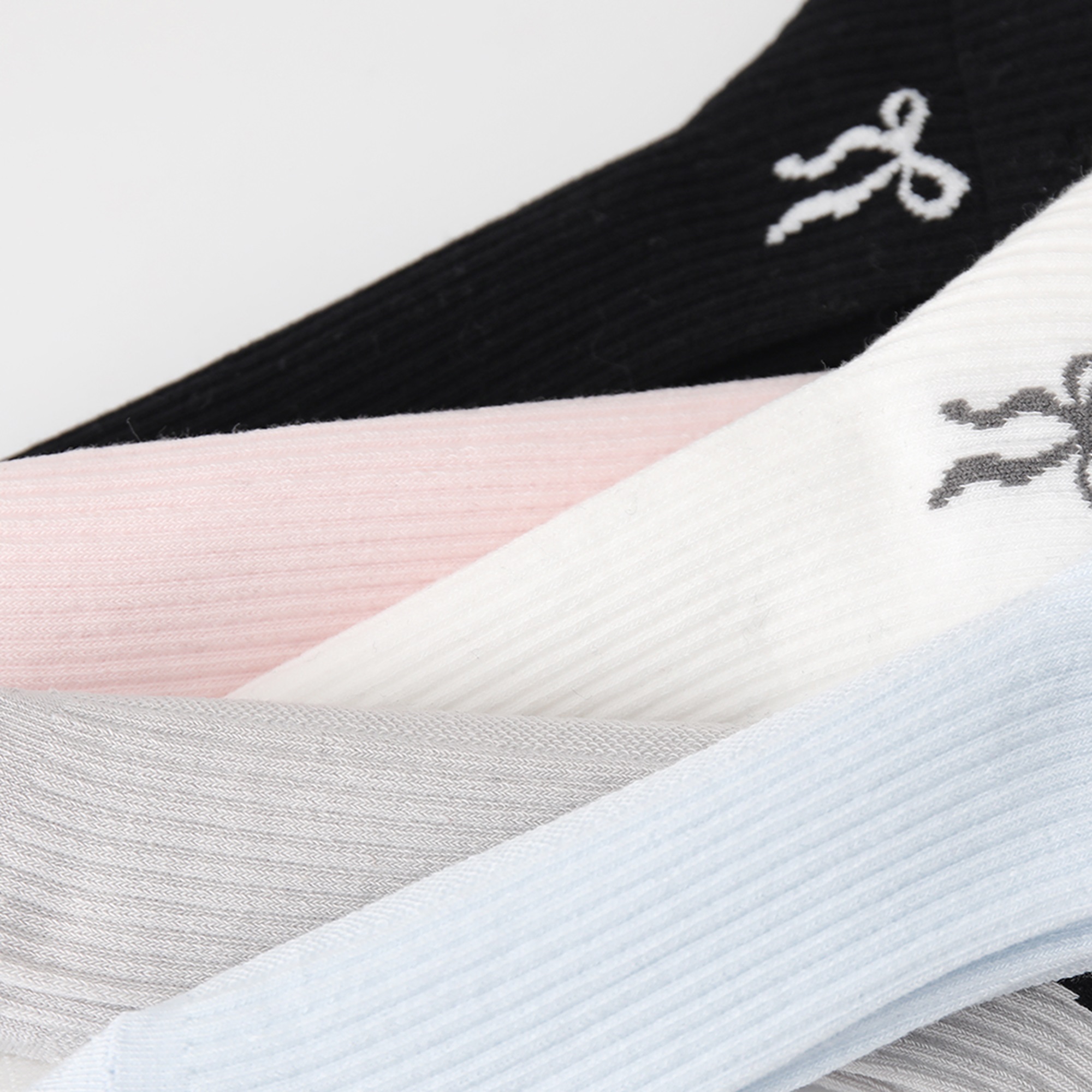 Імітацыя падвойных іголак жаночых шкарпэтак