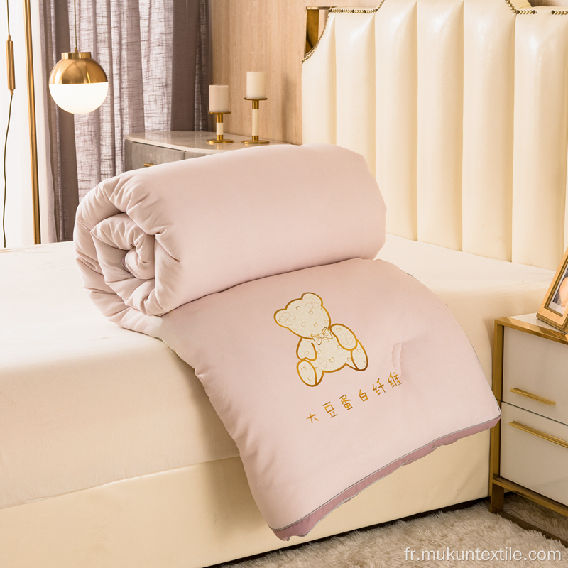 Couette en microfibre en peluche en peluche en peluche en peluche