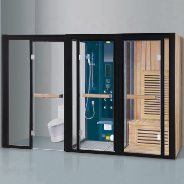 Bathroom Sauna Shower Room Combos: Sauna and Steam Combined Units