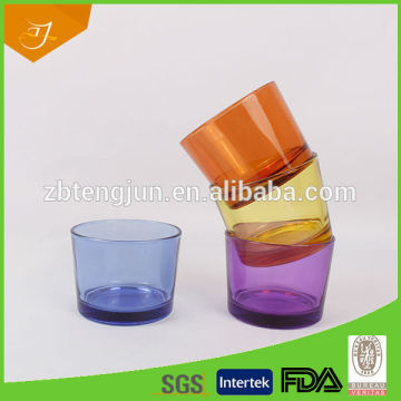 Colorful Wholesale China Factory Glass Cup Mug,High Quality Drinking Glass