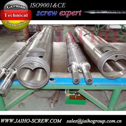 conical twin screw barrel JWELL 80/156