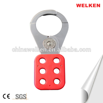 China Bradi Supply Steel Jaw with Polypropylene Handle , Resin Safety Hasp Lockout