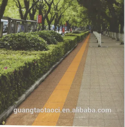 300*300 tactile warning indicator full body ceramics floor tiles