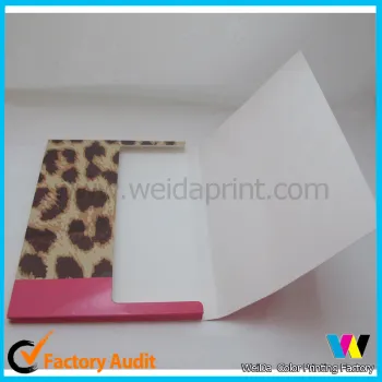Cardboard Made Paper Presentation File Folder