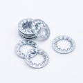 DIN6798J Internal lock washer electroplated zinc