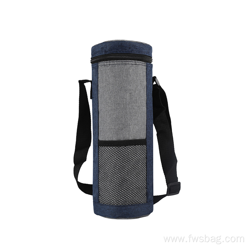 Zipper Oxford Material Insulated Bottle Wine Cooler Bags