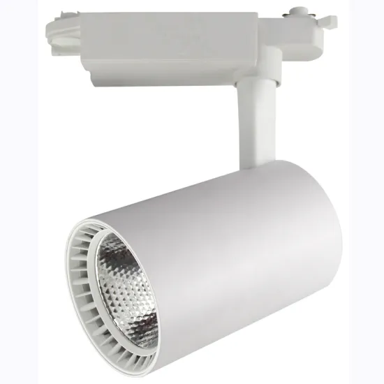 Cob LED Track Light: 50W to 15W Black and White Options