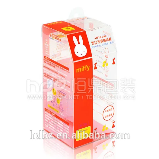 plastic packaging for baby care products