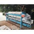 Plate and frame electric mechanical compacting filter press