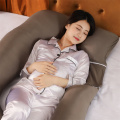 100% Cotton Fabric Microfiber Filling Pregnancy Pillow