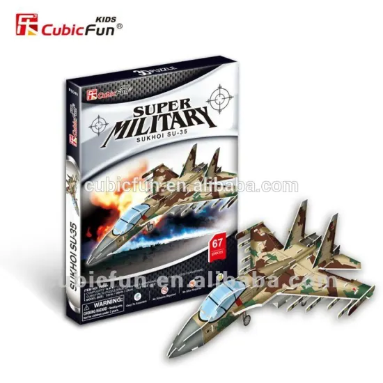 3d puzzle SUKHOI SU35 model airplane military vehicles for sale