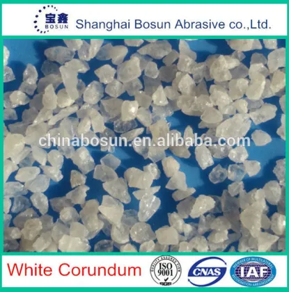 2015 new Refractory materials WHITE EMERY GRAIN