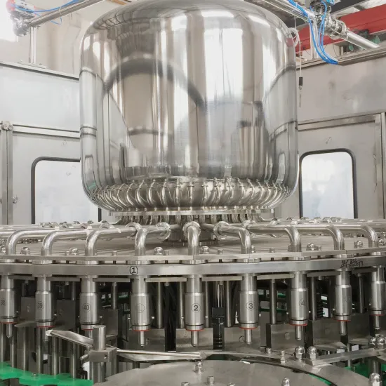 High Quality Filling and Sealing Machine for a Complete Lemonade Juice Production Line with Sterilization