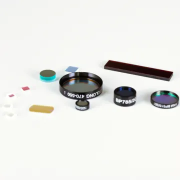 Optic Filter 460nm: Blue Bandpass Filter within Optical Flat Light Band