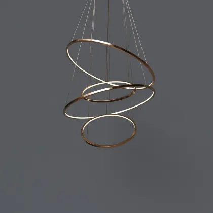 Luxury Customized Italian Modern Wooden Chandelier Lighting