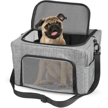 Customized Pet Bed Car Bag with Zipper Closure - Nylon Oxford Material