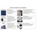 supply 100W mono solar panels for motor homes