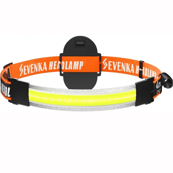 210° Wide Beam 300 Lumen COB Headlamp: Lightweight and Suitable for All Perspectives