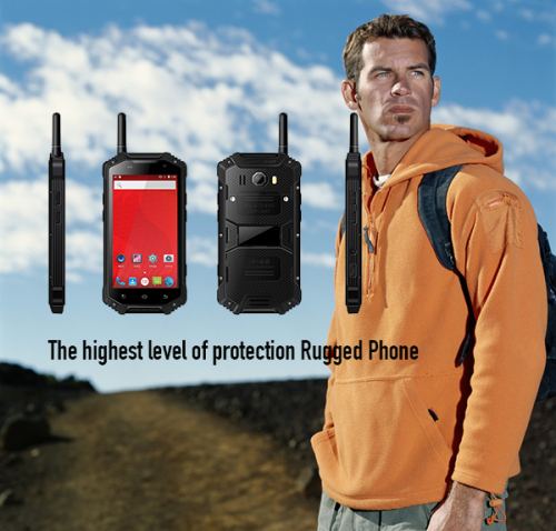 Het hoogste beschermingsniveau Rugged Phone