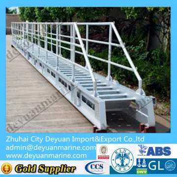 Pilot rope ladder ship accommodation ladder compact aluminum folding ladder