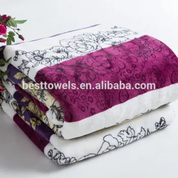 coral fleece custom blankets