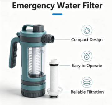 Outdoor Water Filter Portable Pumpfor Hiking Camping