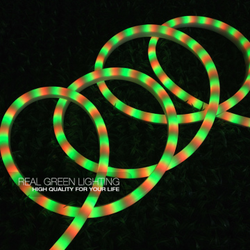 DIP Red Green Chasing LED Neon Rope Flex Light 12V
