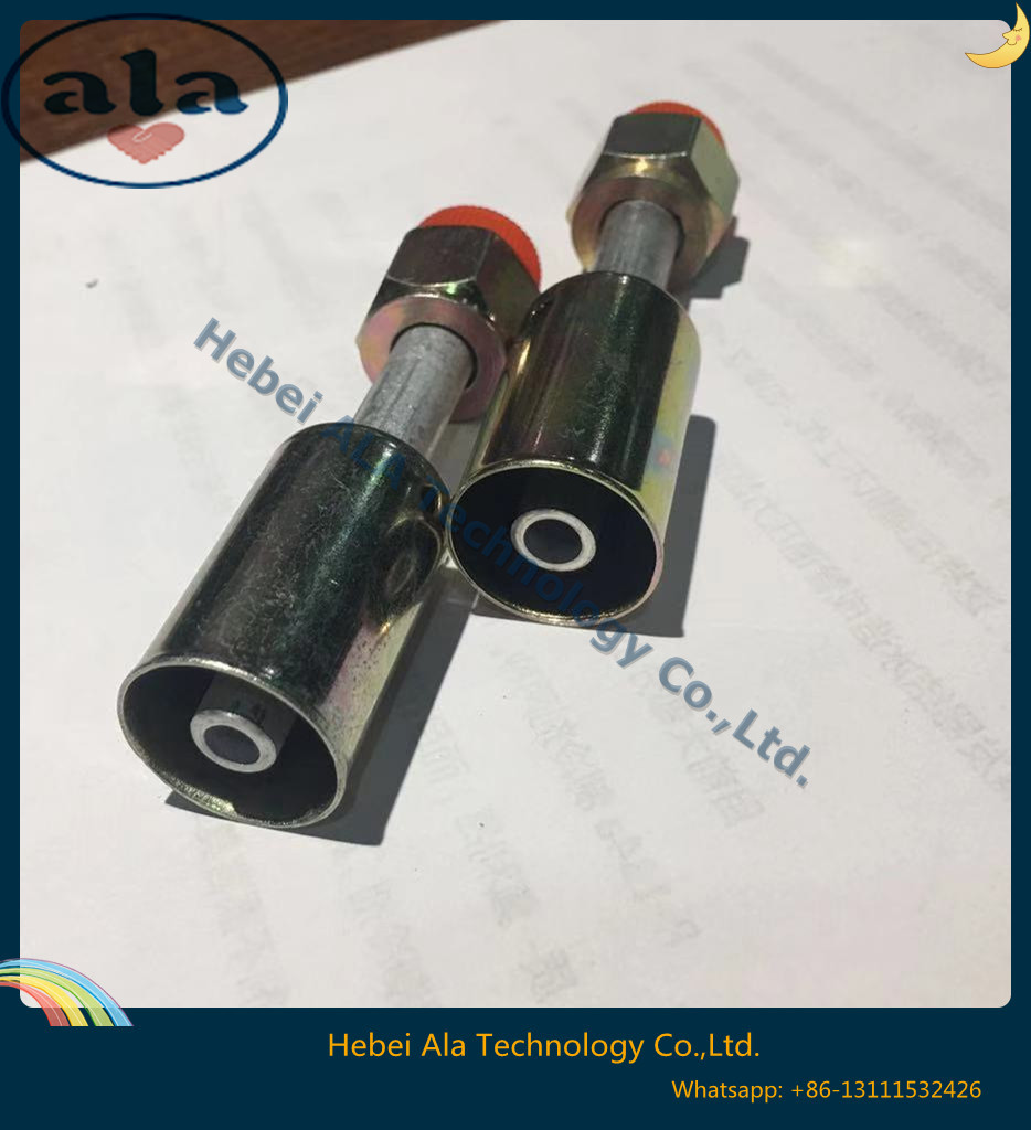 Al Joint With Iron Jacket Female O Ring Air Conditioning Fitting Straight 5 Al Joint With Iron Jacket Female O Ring Air Conditioning Fitting Straight 5