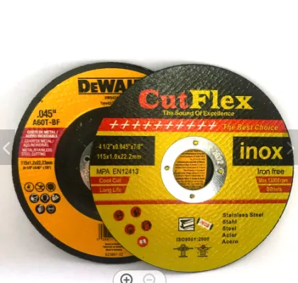 Zirconia Silicon Carbide and Aluminum Oxide Abrasive Grinding Disc for Stainless Steel - Klingspor Abrasive Wheel