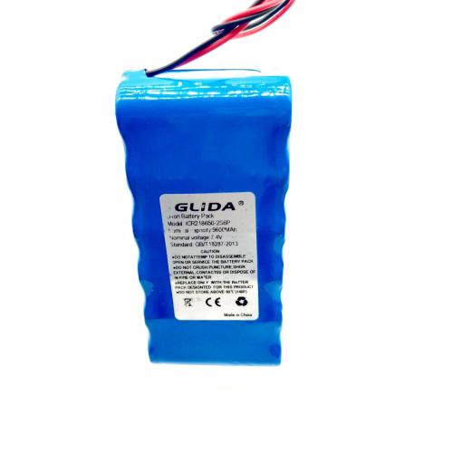 Factory lithium lion battery 7.4V 9600mah