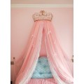 Tassel European Decorative Bedside Background Mosquito Net