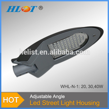 Vendita calda WHL serie 30W ad alta potenza moderna LED Street Light alloggiamento lampada esterna