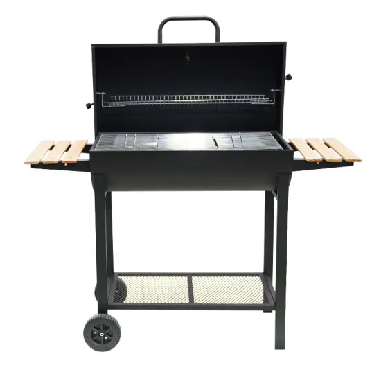 Double-Sided Platen Large Charcoal Smoked Grill: Your Ultimate Outdoor Cooking Companion