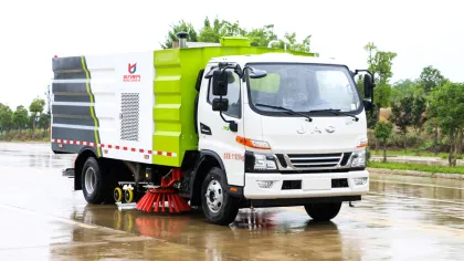 street sweeper truck JAC