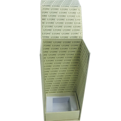 Soft touch full gold foil cosmetic paper boxes