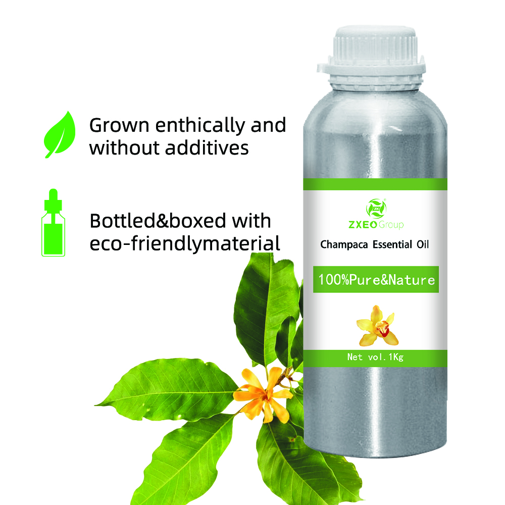 Aceite esencial de Champaca 100% puro y natural Aceite esencial de bluk de alta calidad para compradores globales El mejor precio