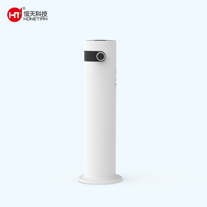 HONETIAN knob control filling water on top 8.5L capacity output indoor plastics custom colors tower humidifiers forlarge room