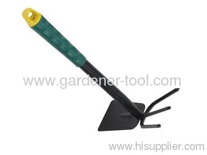 Garden Rake With Hoe Used In Garden 