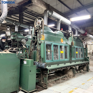 TONGDA FX111ZC Wet Spinning Line Hackling Machine Auto Spreader for Flax and Hemp