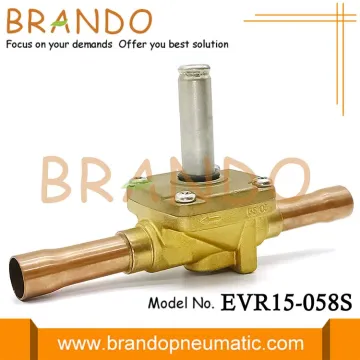 EVR 15 5/8'' Brass Refrigeration Solenoid Valve 032F1228