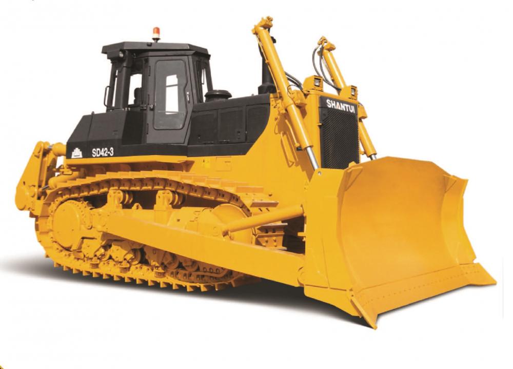 Big Size 420HP Shantui SD42 Wheel Bulldozer Hot in Sale - China