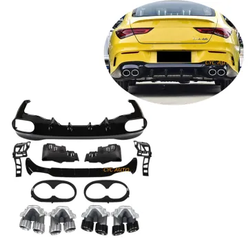 Auto Parts Rear Diffuser for Mercedes Benz W118 Modified CLA A45 2019 2020