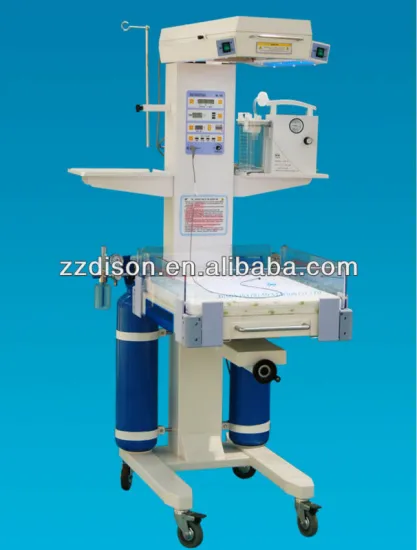 medical infant radiant warmer with low pressure aspiration